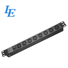 IEC C13 PDU 8 portsCabinet PDU with overload protect and on-off switch power distribution units