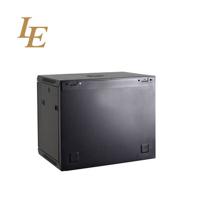 19 Inch 6U Wall Mount Data Center Cabinet with Welded Frame Removable Side Panels