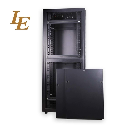 LE Server Rackネットワークのキャビネットの自由な立つキャビネット19Inch 42Uのガラス ドアの棚800*1000MM