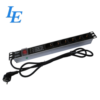ドイツ タイプ 10 インチ 19 インチ サーバーラック Pdu オーバーロード オーバーロード 防災 黒