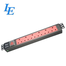 1.5uサーバー棚PDU 240vのアルミニウム電力配分装置の横/縦の取付け